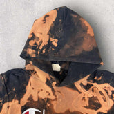 Champion Bleach Dyed Hoodie - M
